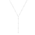 thumbnail image 1 of Mfigree Round Bead Long Tassel Necklace For Women With Low Chest And Cool Collarbone Chain, 1 of 8