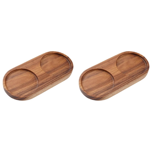 Mfigree Salt and Pepper Grinder Set with Wood Tray, Wooden Salt and Pepper Mills with Adjustable Coarseness, Refillable Manual Pepper Mill Grinder for Home Cooks