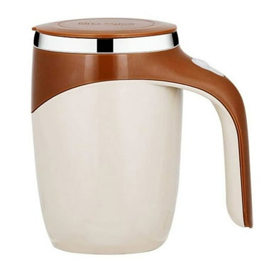 Mfigree Self Stirring Mug Rechargeable Automatic Electric Coffee Mug Rotating Cute Mixing Cup, Lightweight Tasse to Stir /Kitchen/Travel/Home Coffee/Tea/Hot Chocolate/Milk 450 Ml/15oz