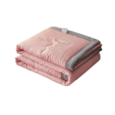 Mfigree Solid Color Quilt Lightweight Comforter Summer Quilt Soft Bedspread for King Twin Full Size Bed Washable Quilts Quilted Blanket for All Season