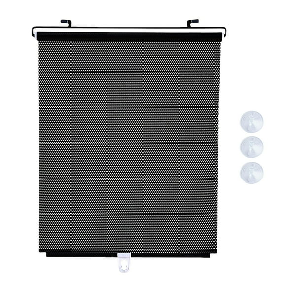 Mfigree Window Curtains Blackout Shades Draperies, Car or Room Retractable Blinds Automatic Retractable Heat Insulation Curtain for Car Retractable Heat Insulation Sunshade