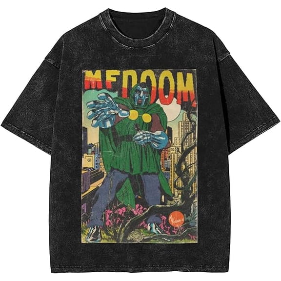 Mfs Rapper Music Merch Dooms Shirt Vintage Graphic T Shirt Hip Hop Unisex Concert Tee