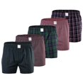 thumbnail image 1 of Mg-1 Men Web Boxer Shorts Cotton Multicoloured L, 1 of 11