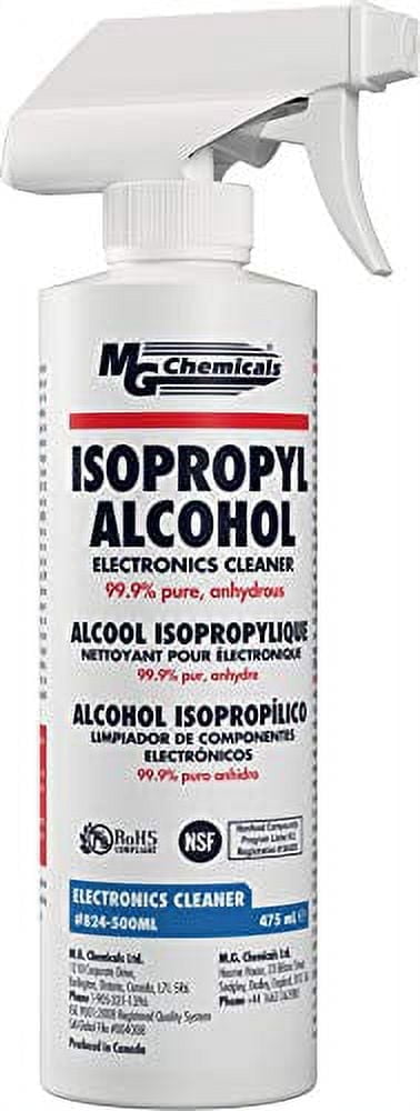 Mg Chemicals 824-500ML 99.9% Pure Isopropyl Alcohol