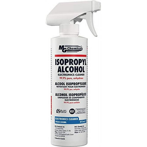 Mg Chemicals 824-500ML 99.9% Pure Isopropyl Alcohol