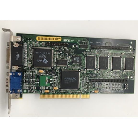 Mga-mil/4n - 4mb pci video card, 590-03 rev a, p/n: 79075010112