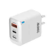 Mgaxud Americans Standard Multi-Port USB Fast Charging Power Adapter - 1 USB-A & 2 USB-C, 200W Total Power, Compatible with Phones, Tablets, Laptops, Overvoltage & Short-Circuit Protection