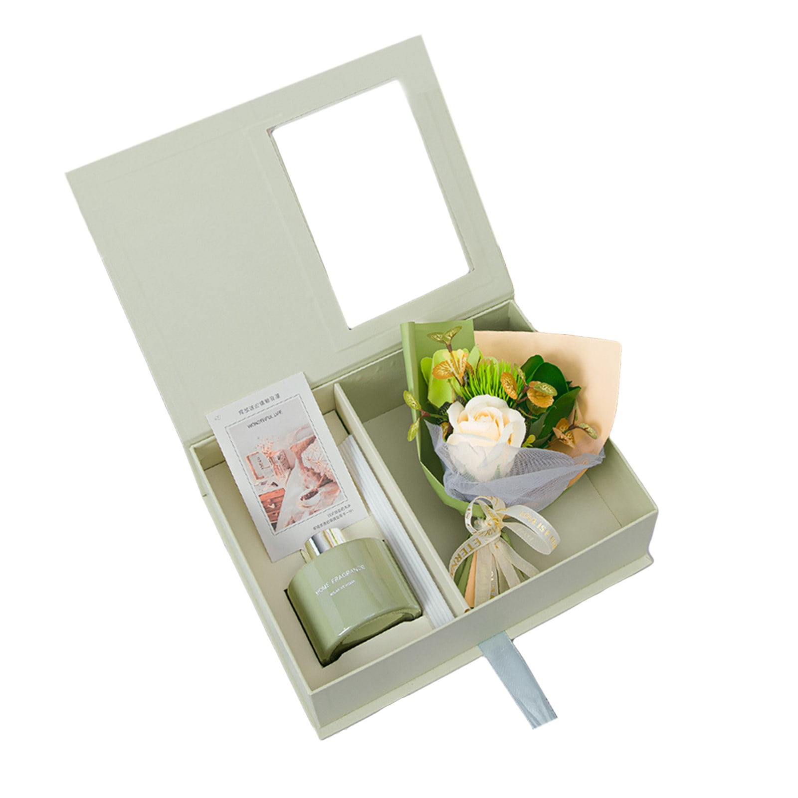 Mgaxud Birthday Gifts For Women - Relaxing Spa Gift Basket - Aromatherapy Rose Gift Set - Perfect for Christmas, Mother's Day, Valentine's Day & More!