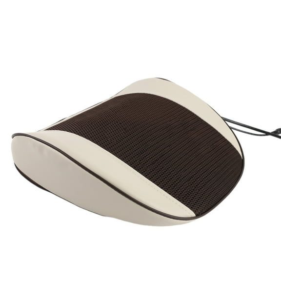 Mgaxud Electric Multi-functional Massage Pillow with Vibration and Heat for Neck and Shoulder, USB Charging, Portable for Home, Car, and Travel
