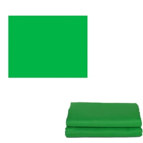 Mgaxud High-Density Polyester Green Screen for Photography and Video - Reusable, Machine Washable, Lightweight and Foldable Chromakeying Background Curtain Ideal for Portraits