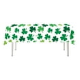 thumbnail image 1 of Mgaxud St. Patrick's Day Disposable Tablecloth - 54x108 Inch Shamrock Decor, Waterproof Eco-Friendly Irish-Themed Linens for Parties, 1 of 4
