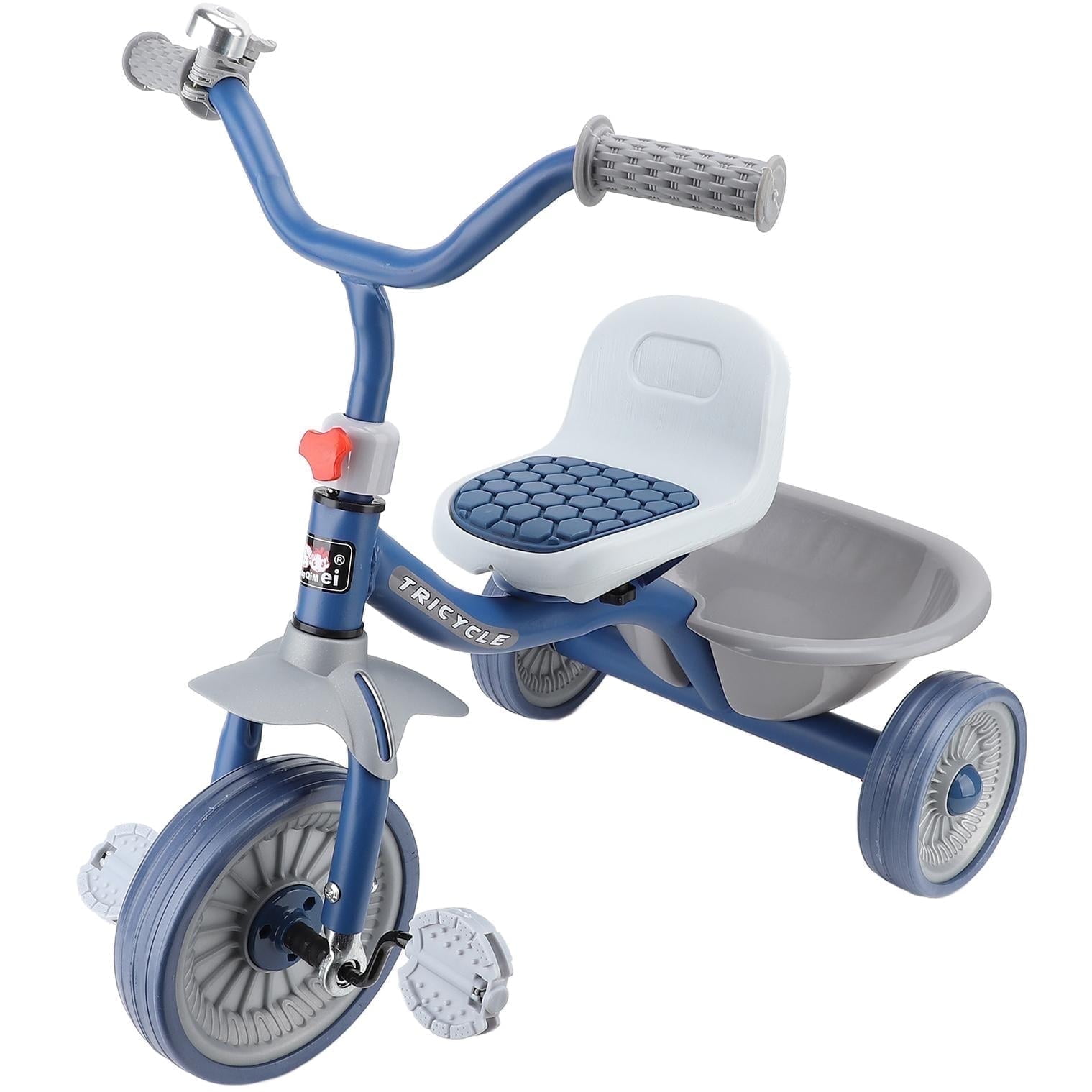 Walmart Black Friday Deals 2025 - EOTVIA Kids Tricycle, Toddler Bike for 1-4 YO, Adjustable Seat, Storage Basket, Safe Design