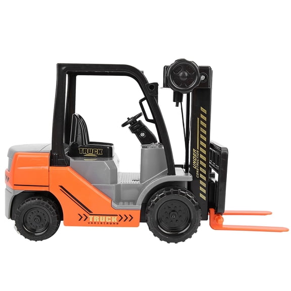 Mgaxyff 1:12 Scale Children Forklifts Toy Model Inertia Forklifts Gift Toy with Pallets Box, Forklifts Car Model, Inertia Forklifts Car