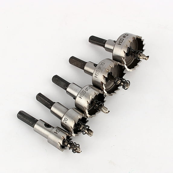 Mgaxyff 16mm Metal Hole Saw Cutter Drill Bits, Stainless Steel Drill Bits, Heavy Duty Hole Saw, Precise Hole In Stainless Steel, Mild Steel, Iron, Copper And Brass