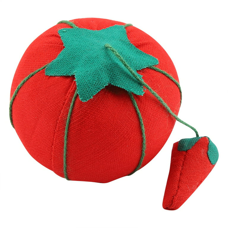Mgaxyff 2Pcs/Set Cute Tomato Ball Shape Needle Pincushion Pin Cushion  Holder Needlework Accessory,Needle Pincushion,Pin Cushion Sewing 