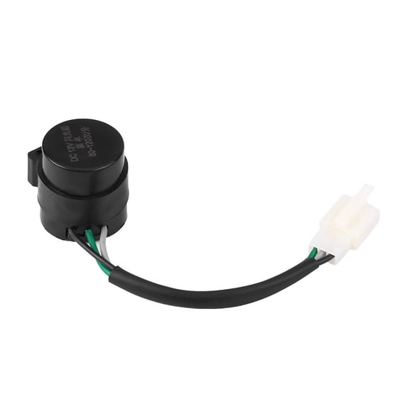 Mgaxyff 3 Pins Round Turn Signal Flasher Relay Blinker for GY6 50-250cc Motorcycles Scooters Moped ATV, 3 Pins Signal Flasher, Turn Signal Flasher