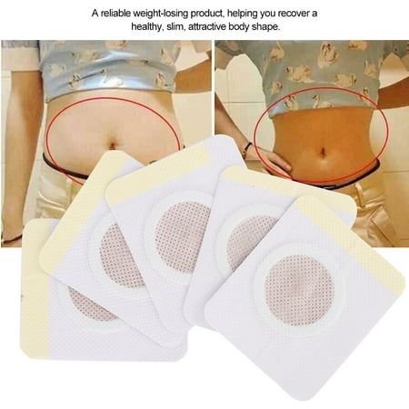 Mgaxyff 40pcs Weight Loss Patch Sticker, Chinese Medicine Slimming Patch Diet Weight Loss Detox Adhesive Pad