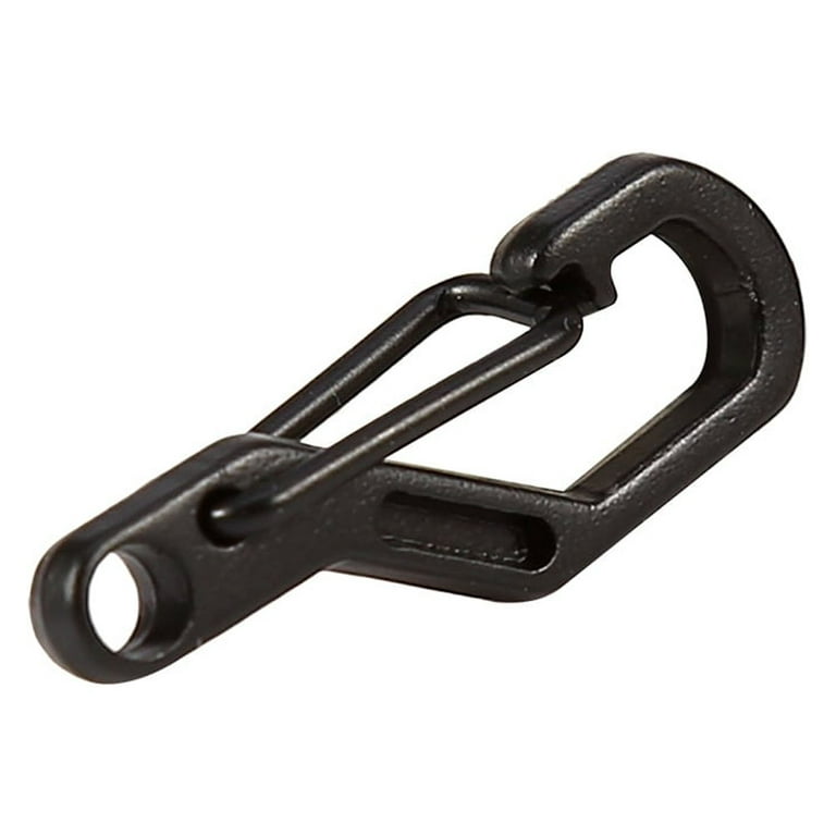 Mgaxyff 5PCS/Bag EDC Alloy Outdoor Mini Spring Hook Keychain Carabiner Key  Clips Hook, spring clips hook,snap hook 