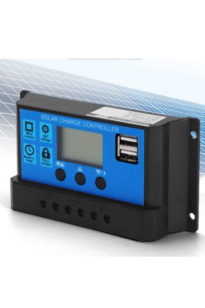 60A Solar Charge Controller, PWM Solar Battery Charger,60A/50A/40A/30A/20A/10A 12V 24V Auto Solar Charge Controller PWM Controller