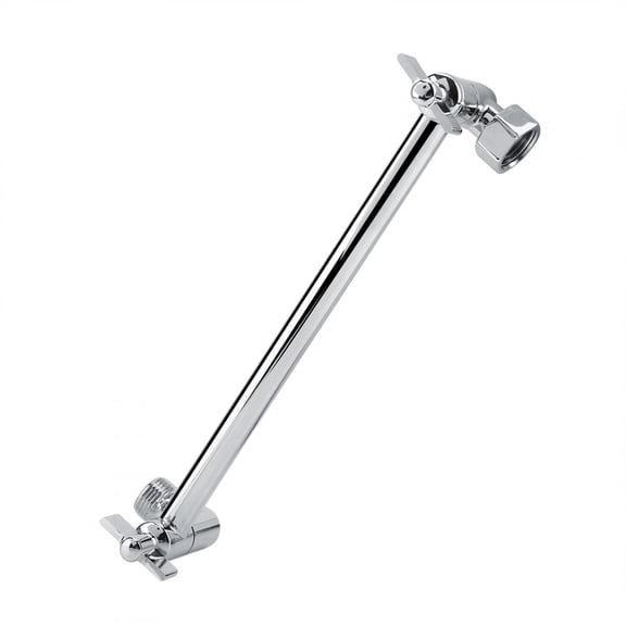 Mgaxyff Adjustable Shower Arm, Shower Arm Extension,Adjustable Arch Design Shower Extension Arm Wall Mount for Bathroom Showering