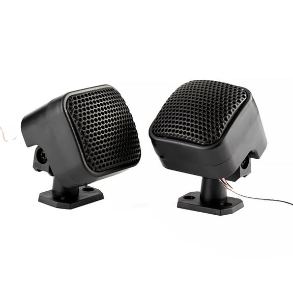 Mgaxyff Audio Tweeter,2pcs Car Small Square Speaker Loud Audio Music Tweeter Loudspeaker 500W , Car Audio Loudspeaker