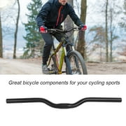 Mgaxyff Bicycle Handlebar,Aluminum Fixed Gear Bike Road Bicycle Fixed Gear Riser Bar Handlebar 25.4mm*520mm (black)