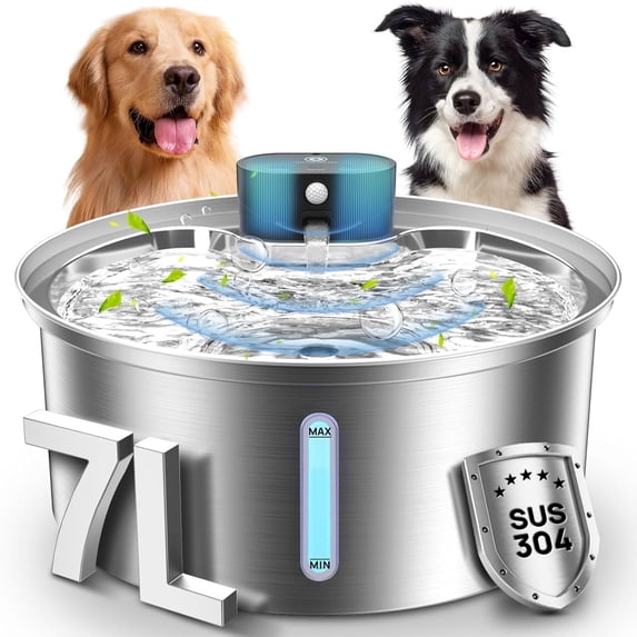 Mgaxyff 4L Automatic Pet Fountain – Easy Clean Cat/Dog