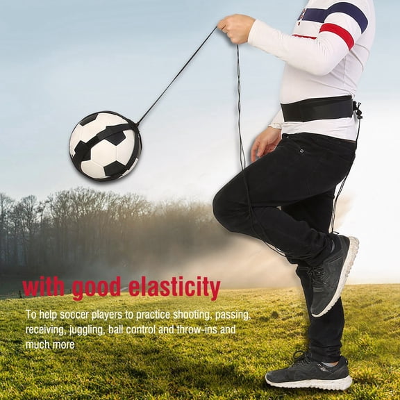Mgaxyff Children Football Soccer Kick Trainer Skills Practice Exercises Training Waist Belt , Soccer Kick Trainer, Football Kick Trainer