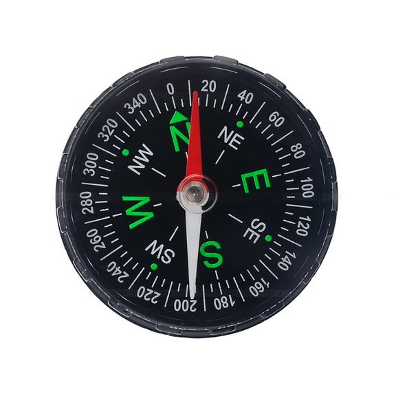 Mgaxyff Compass, Mini Pocket Button Compass for Camping, Hiking, Boating, Survival Bracelets