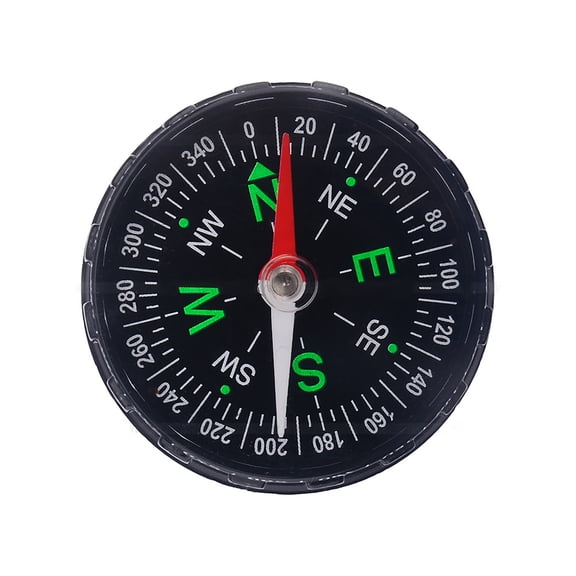 Mgaxyff Compass, Mini Pocket Button Compass for Camping, Hiking, Boating, Survival Bracelets