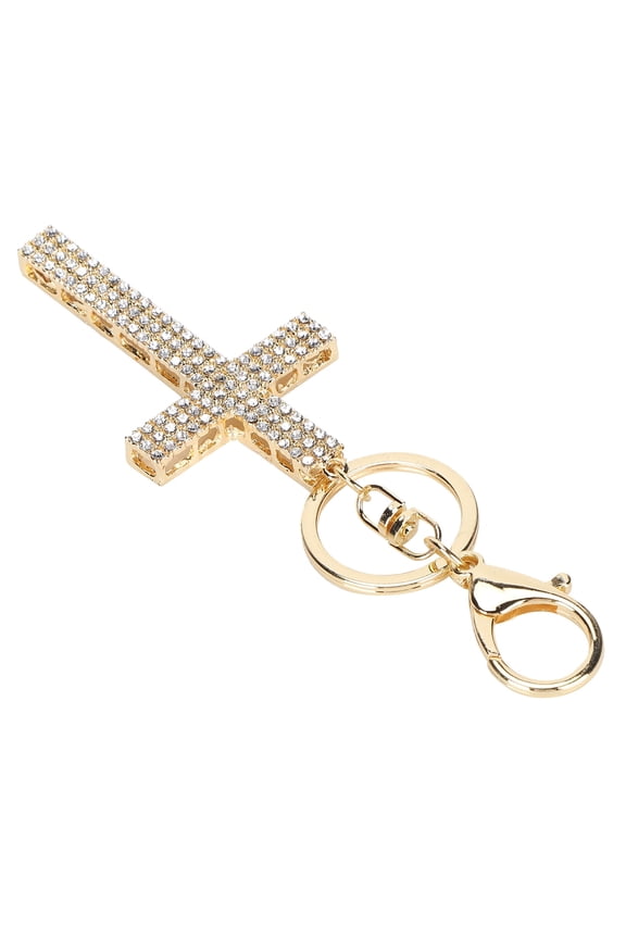 Cross Keychain Metal Key Chain Bag Pendant Accessories Small Gift Craft White,Cross Keychain,Small Gift
