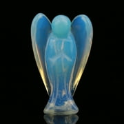 Mgaxyff Crystal Asymmetrical Figurines & Knick-Knack, Blue