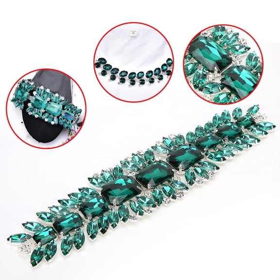 Mgaxyff Sewing Accessories,Rhinestone Trim, Crystal Rhinestone Chain Ribbon Craft Decoration for Sewing DIY Wedding Dresses Bags Shoes