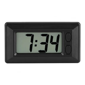 Mgaxyff Digital Clock, Table Clock,LCD Digital Table Car Dashboard Desk Electronic Clock Date Time Calendar Display