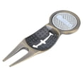 thumbnail image 1 of Mgaxyff Divot Tool,Zinc Alloy Golf Divot Repair Tool Magnet with Marker Line for Training Practicing , Golf Divot Tool, 1 of 8