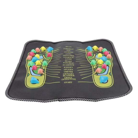 Mgaxyff Foot Reflexology Mat Blood Circulation To Relieve Pain Foot Massage Mat Simulation Pebbles Multifunctional Foot Massage