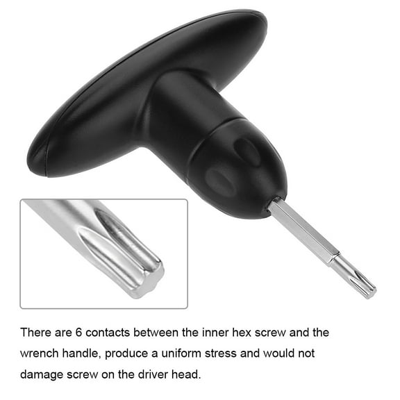 Mgaxyff Golf Torque Tool,Replace Adjustment Torque Wrench Tool for Golf Club Driver Shaft Adapter , Golf Driver Wrench