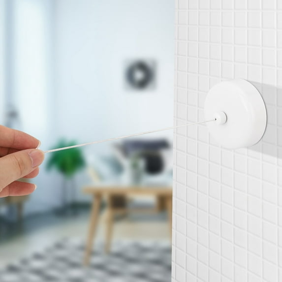 Mgaxyff Household 304 Stainless Steel Retractable Clothesline Laundry Washing Line, Washing Line, Clothes Hanger Line