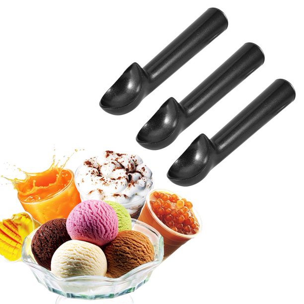 Mgaxyff Ice Cream Scoop Antifreeze,3 Types Portable Metal Nonstick