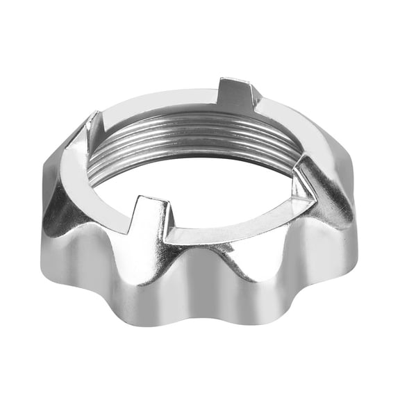 Mgaxyff Meat Grinder Parts, Household Kitchen Tools Stainless Steel Meat Grinder Nut Meat Grinder Parts , Meat Grinder Nut