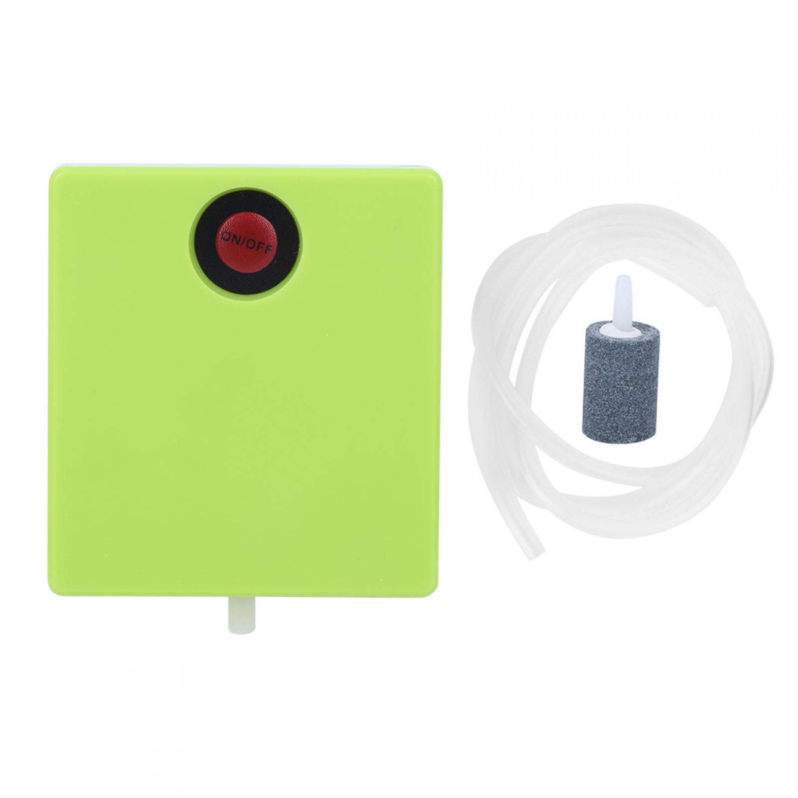 Mgaxyff Portable Aquarium Oxygen Pump Dry Batteries Operated Fish Tank