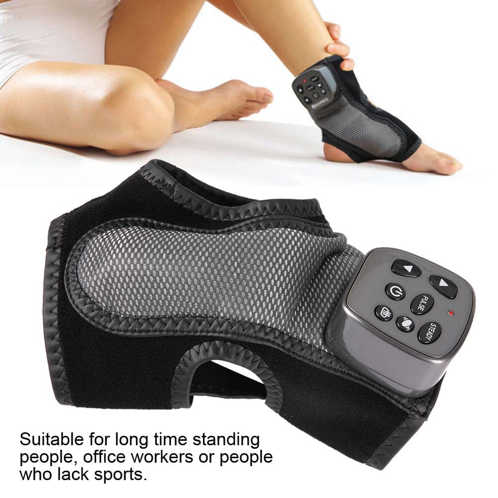 Mgaxyff Qkiss Electric Foot Ankle Massager Vibration Heating Foot Acupuncture Points Massage