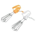 thumbnail image 1 of Mgaxyff Rotary Hand Egg Beater,Stainless Steel Rotary Hand Whip Whisk Egg Beater Mixer Cooking Tool Kitchen, Egg Beater Mixer, 1 of 8