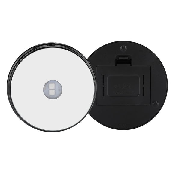 Mgaxyff Seven Color LED Light Base Stand for Glass Bottle Crystal Art Figurine Decoration, LED Light Base Stand, Round LED Base