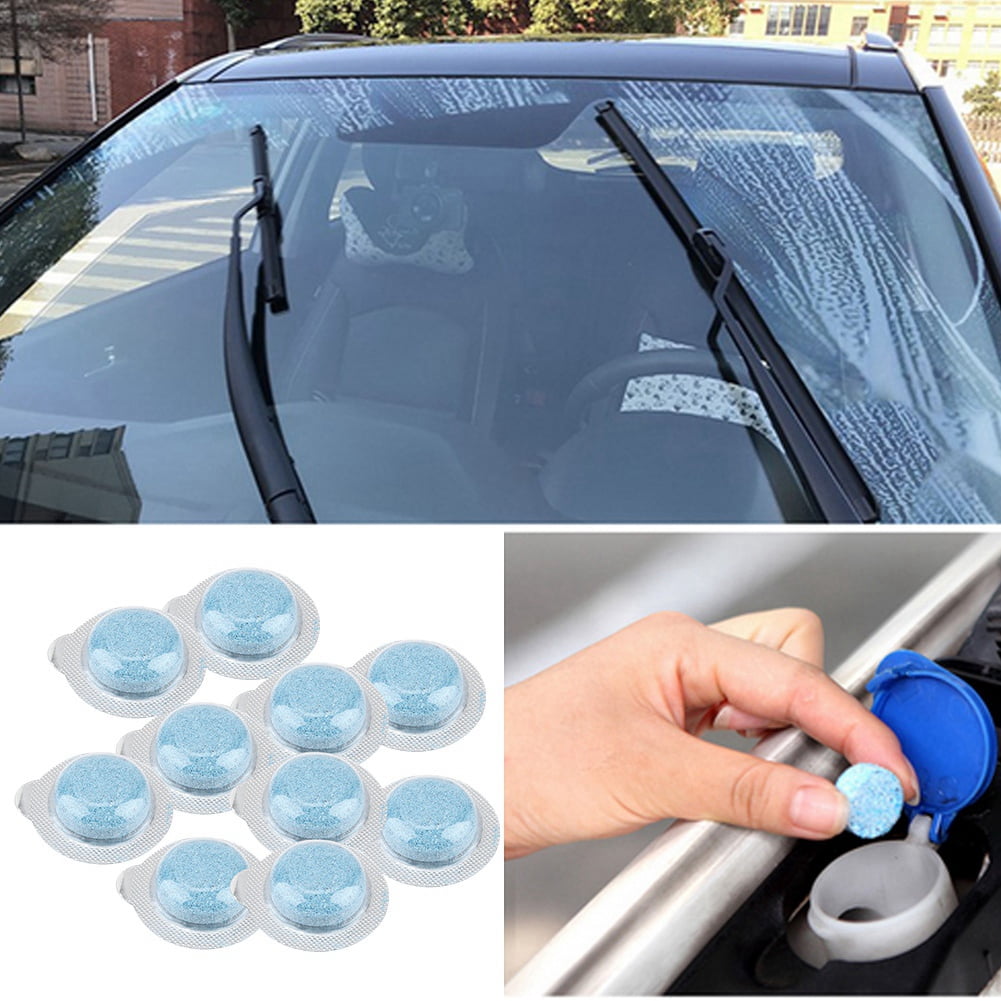 Ragnify 120 Pieces Car Windshield Washer Tablets Glass Concentrated Wi
