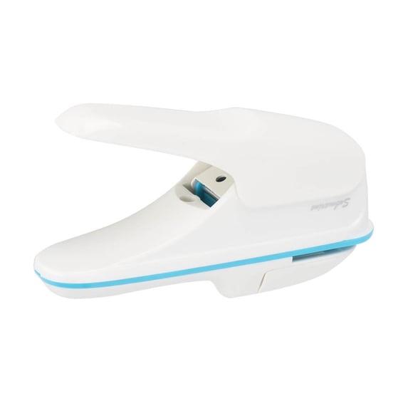 Mgaxyff Stapleless Stapler, ABS No Staple Stapling Machine Book Paper Staple-Free Stapler Binding Hand Tool, Stapleless Paper Stapler