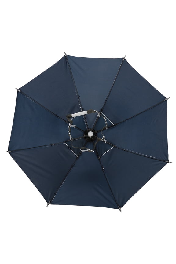 Umbrella Hat,Outdoor Handfree Umbrella Cap Fishing Hat Waterproof UV Protection Lightweight, Umbrella Cap