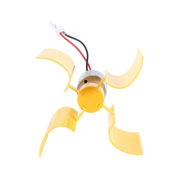 Mgaxyff Vertical Wind Generator,DIY Kit Small Motor Vertical Wind Turbines Blades Breeze Electricity Generator