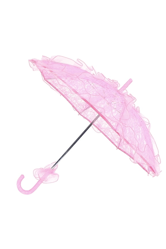 Wedding Decoration,Photography Supplies,Wedding Bride Umbrella Unique Foldable Lace Fabric Parasol Umbrella Performance Props
