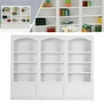 thumbnail image 1 of Mgaxyff Wood Miniature 1:12 Bookshelf Display Cabinet Bookcase Furniture Dollhouse Parts, 1 of 8
